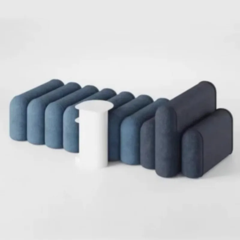 Long sofa resting stool bedroom bedside stool light luxury home shoe changing stool