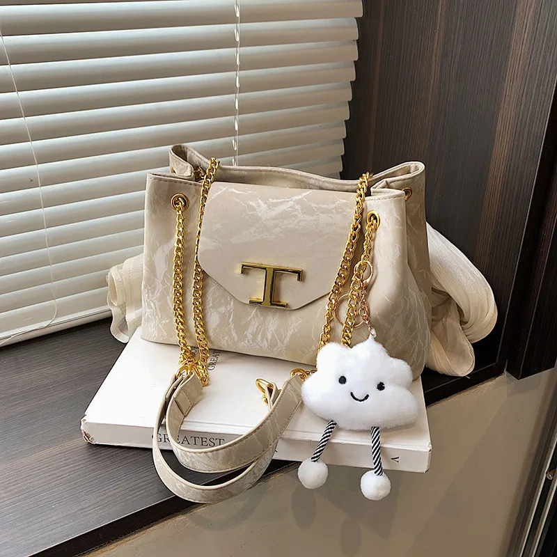 

​Spacious Women's Commuter Tote 2025, Multi-Functional Double Layer Shoulder Bag, Large Capacity Crossbody Purse for Daily​