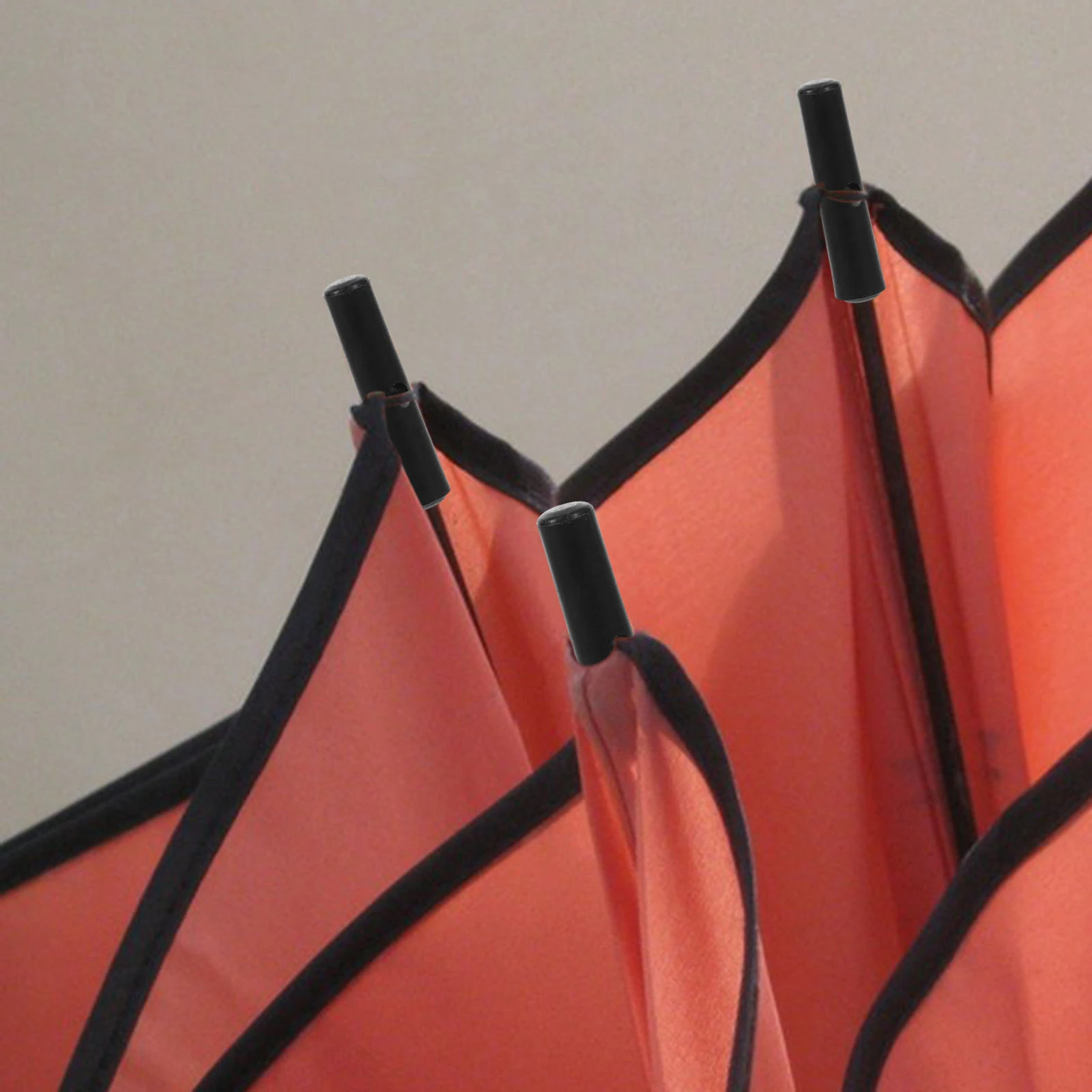 

10 pcs Umbrella Bone Covers Plastic Replacement Tips For Folding Umbrella Repair Durable Rain Sunshade Accessories