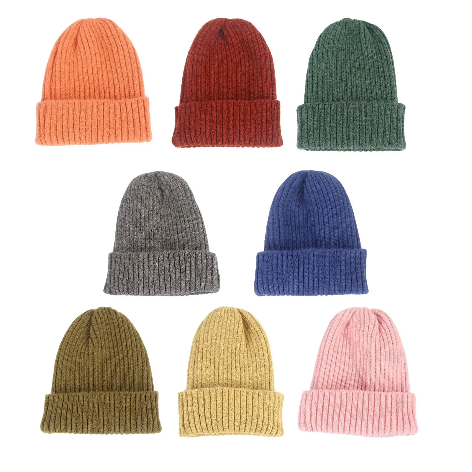 Knitted Winter Hat Beanie Soft Thick Fashion for Women and Men Hiking Skiing