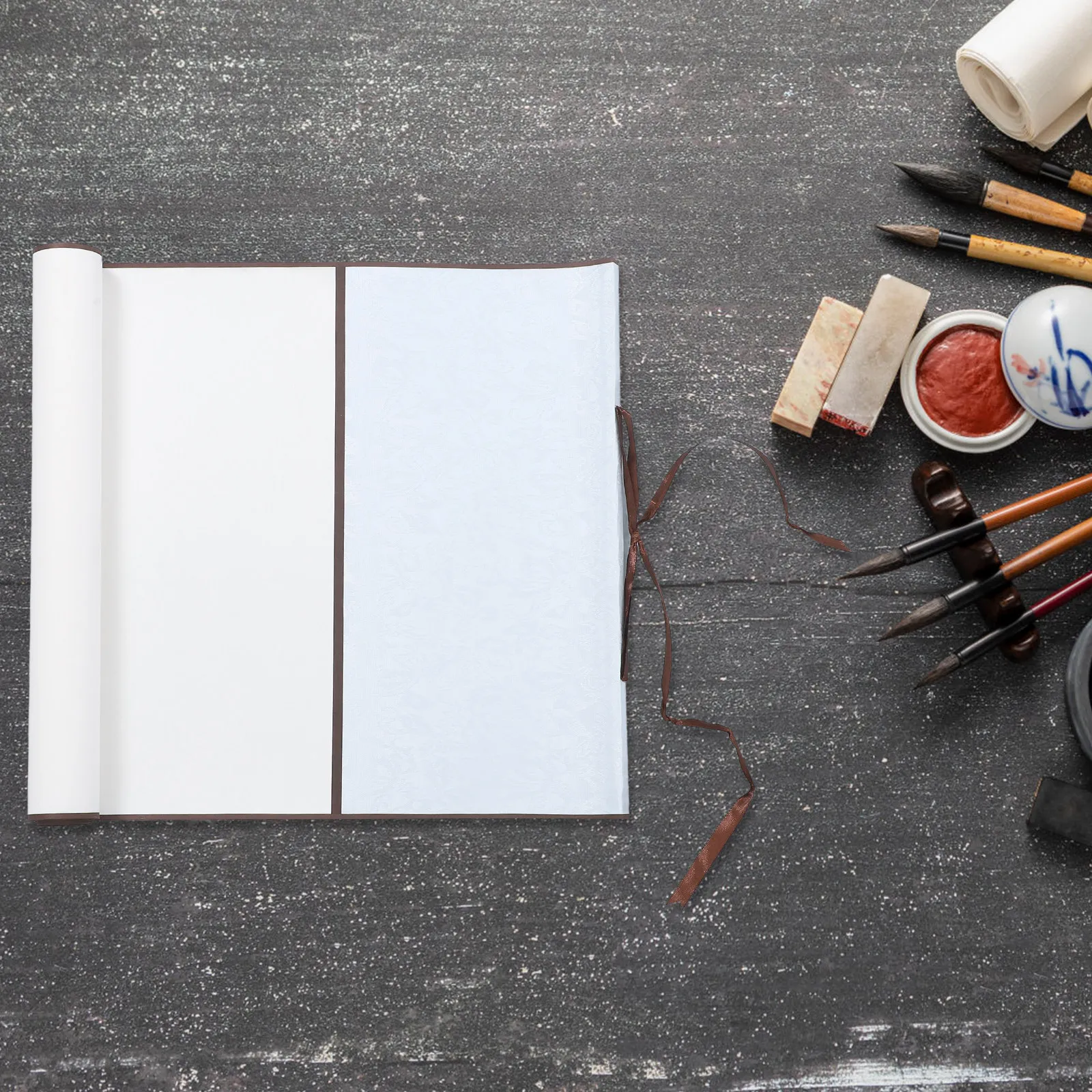 

Портативный чистый свиток для рисования кистью, каллиграфии и китайской живописи, износостойкая бумага для творчества дома и в школе