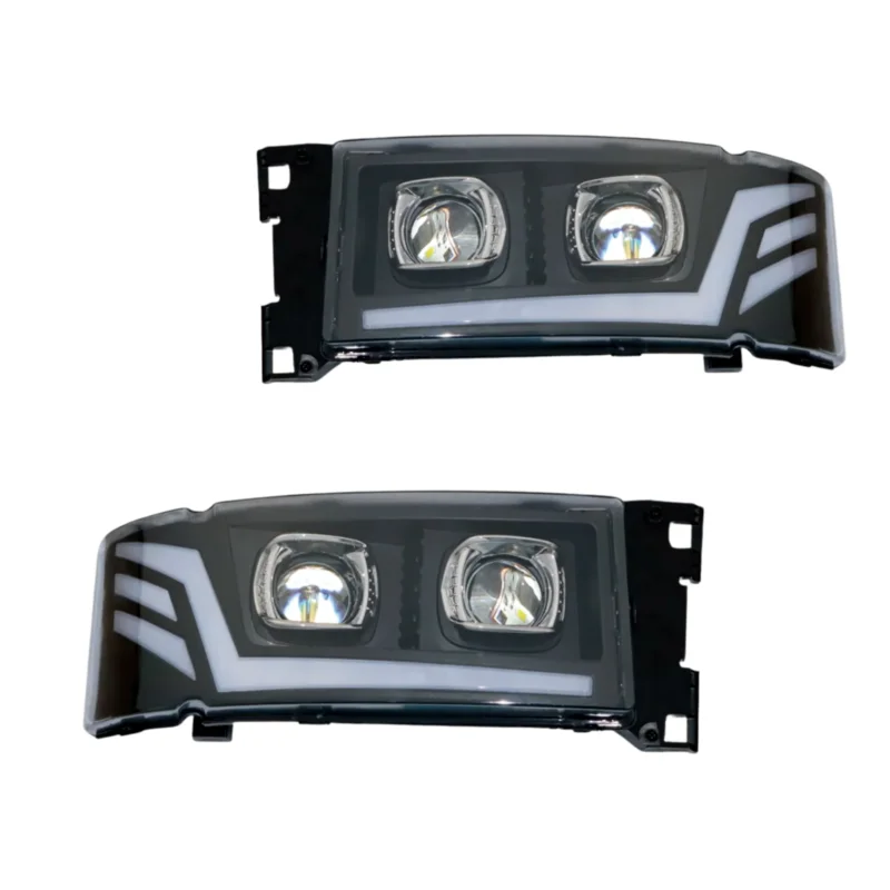 1 Pcs 24V Full LED Lorry Headlight For SCANIA G440 G400 G450 P410 R420 Heavy Truck Modified LED 1446588 1474658