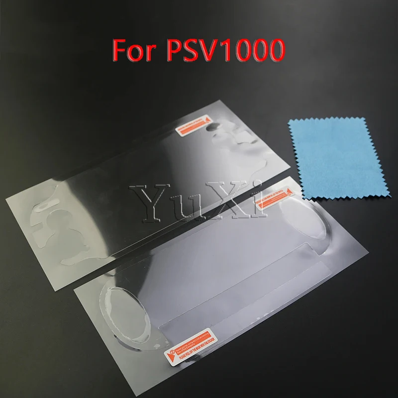 1PC For PS Vita1000 2000 For PSV 1000 2000 HD-Transparent Front and Back Screen Protector Film Top Bottom Clear Protective Film