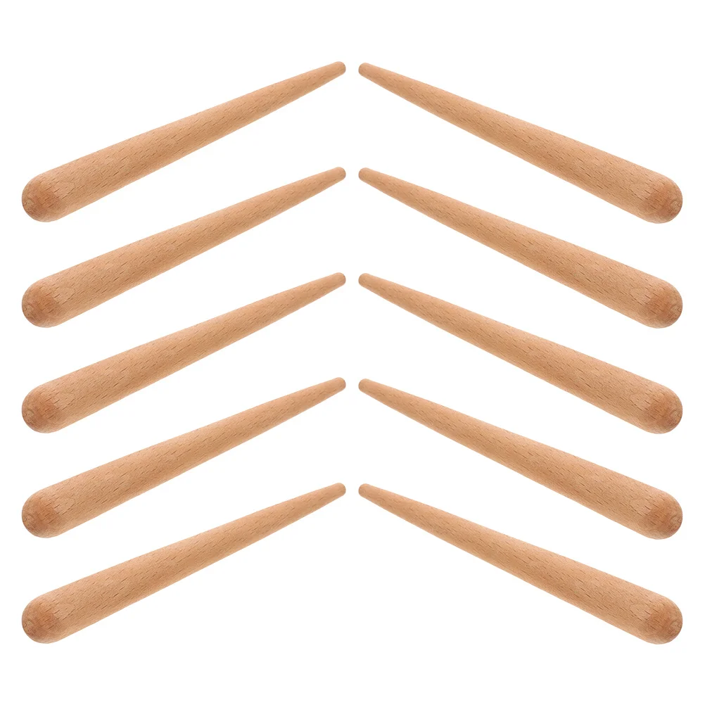 

10Pcs Wooden Rhythm Sticks for Kids Orff Percussion Instruments Natural Wood Texture Child Friendly Grip Rhythm Sticks for Kids