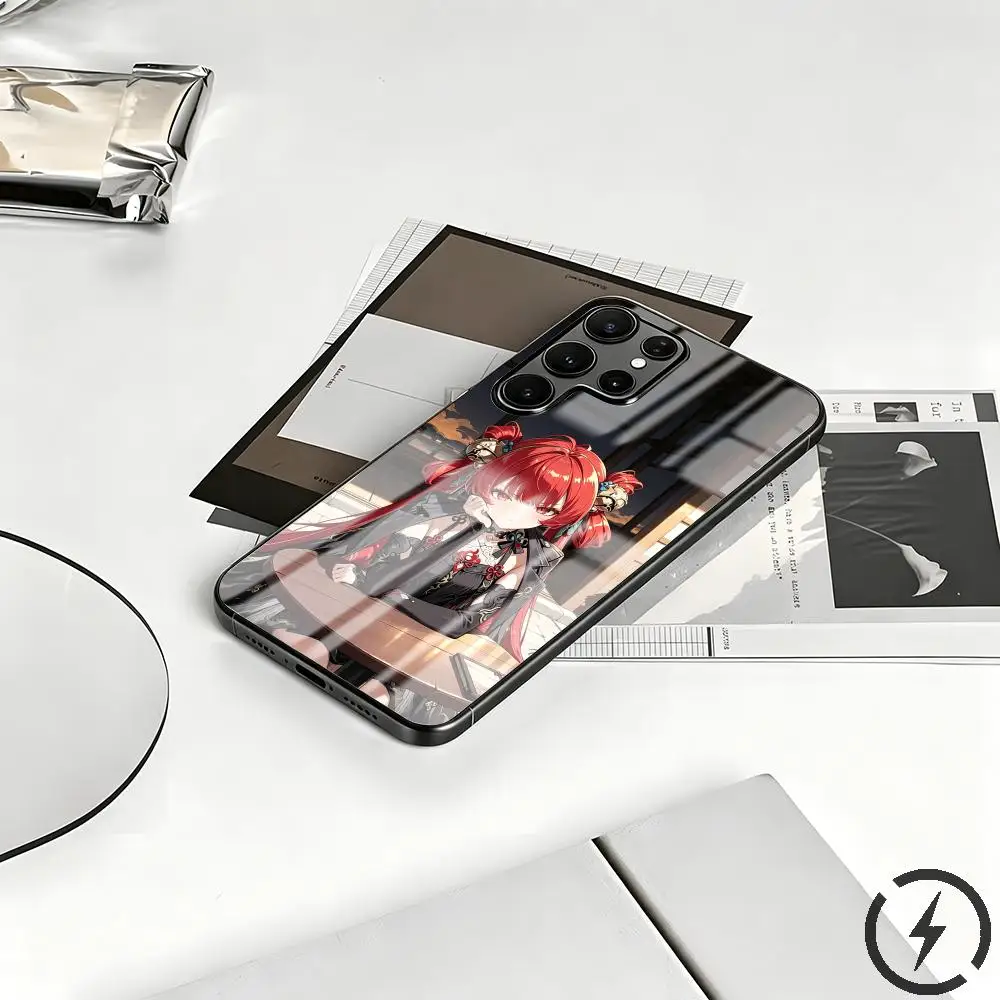 Suoming Phone Case For Samsung S26 S25 S24 S23 S22 S21 S20 Plus Ultra Fold A Glass Magnetic Case