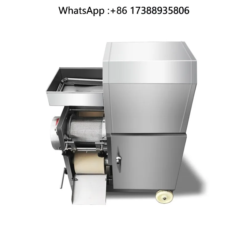 New Commercial Stainless Steel Automatic Fish Meat Harvester Shrimp Peeling Fish Bone Removing Crab Shelling Machine