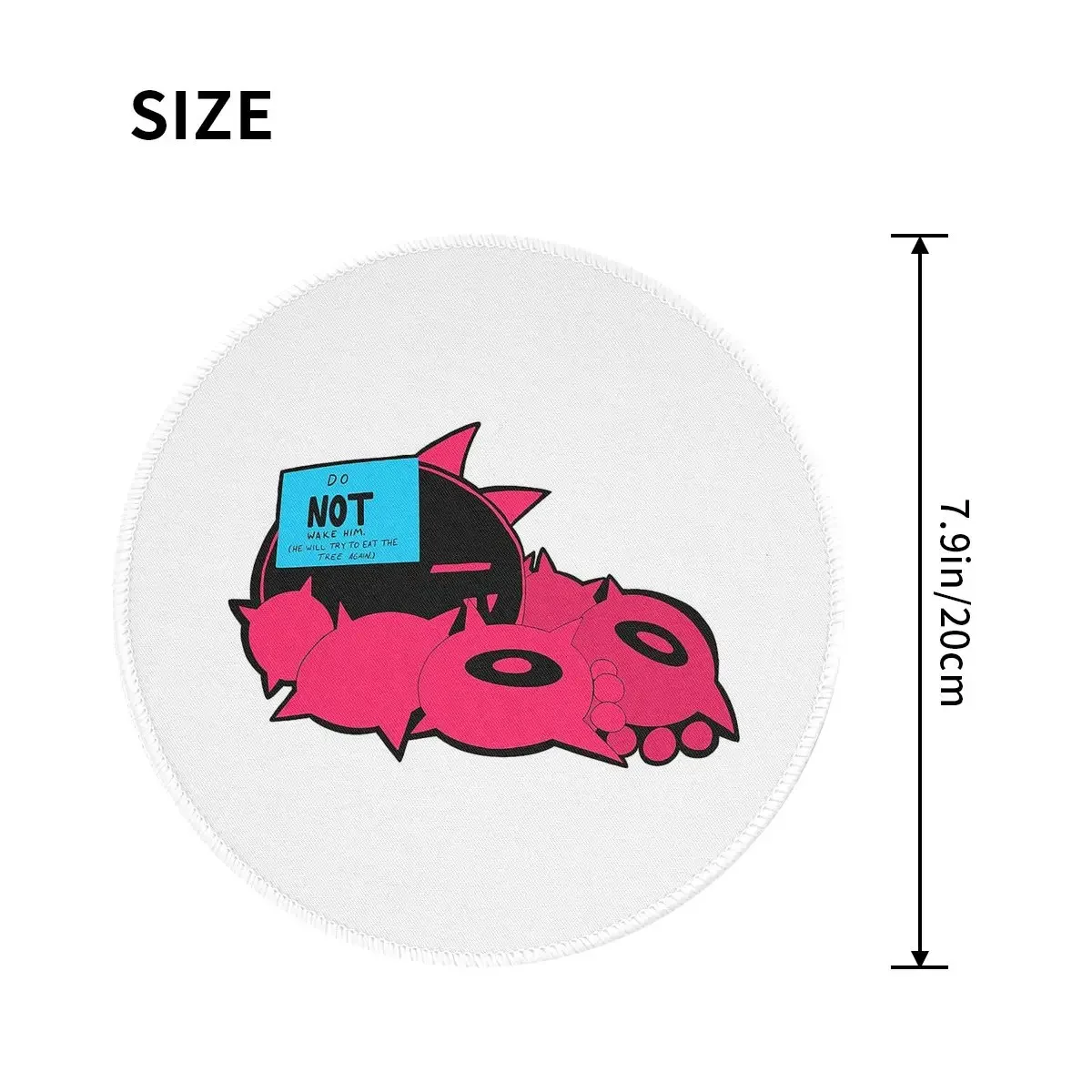 Just Shapes And Beats Blixer Bad Cat Round Mouse Pad Computer Keyboard Mouse Mat Gamer Laptop Desk Mat Office Table Mats