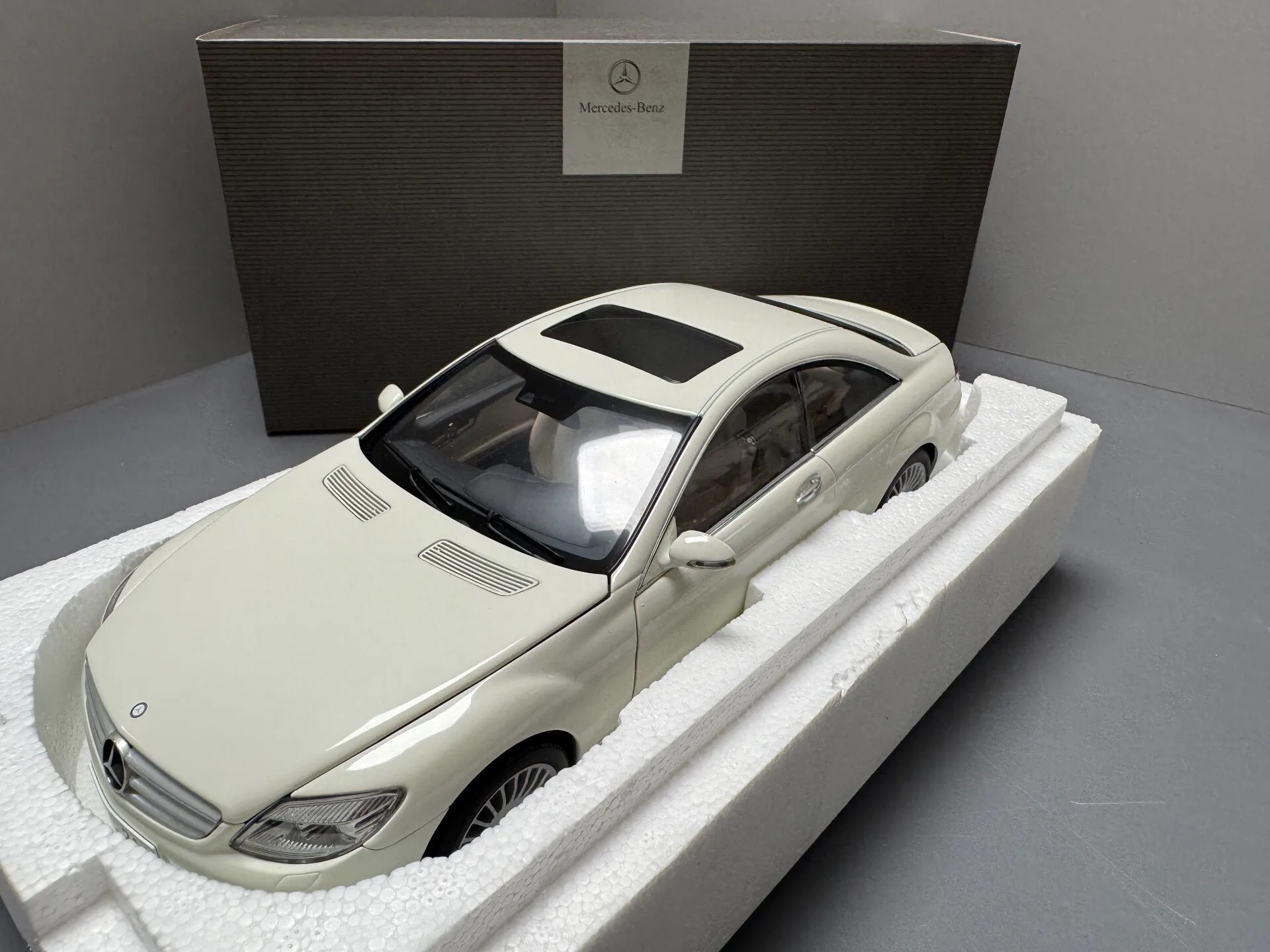 Autoart 1:18 C216 CL White Simulation Limited Edition All Open Alloy Metal Static Car Model Toy Gift