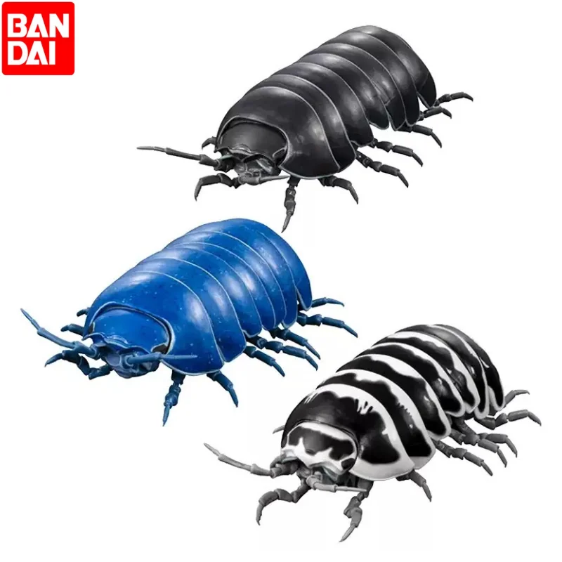 

Коллекционная фигурка Bandai Authentic Premium Gashapon Pill Bug, 140 мм, полностью подвижная, реалистичная модель изопода. Серия «Разнообразие жизни» для коллекционеров.