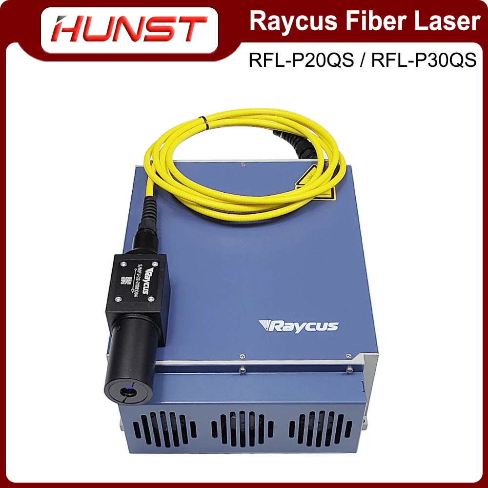 HUNST Raycus 30W Sorgente laser a fibra a impulsi con commutazione Q RFL-P30QS per macchina per marcatura e incisione con lunghezza d\'onda 1064nm