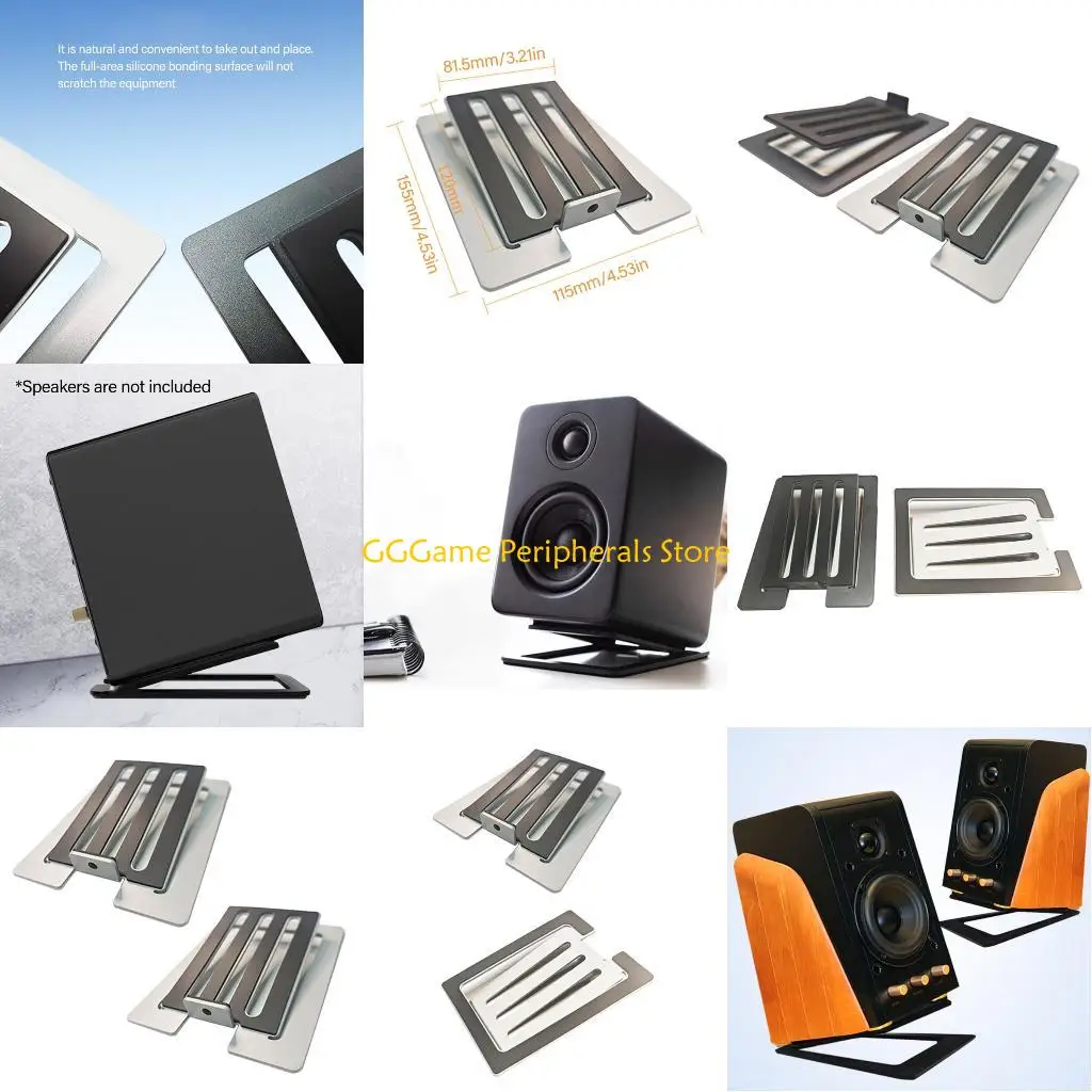 يتم تركيب مكبر الصوت المائل الموفر للمساحة U55B مع بطانة مقاومة للصدمات مثالية لمحطات العمل #1