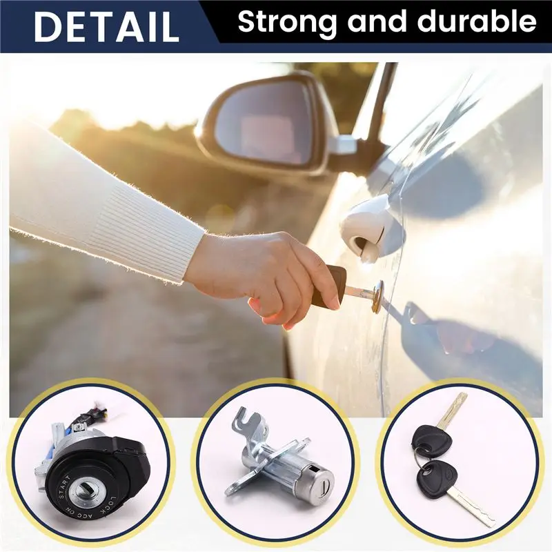 

N26R-Full Car Lock Cylinder For Sonata 9 Driving Door Lock Cylinder + Ignition Lock Switches