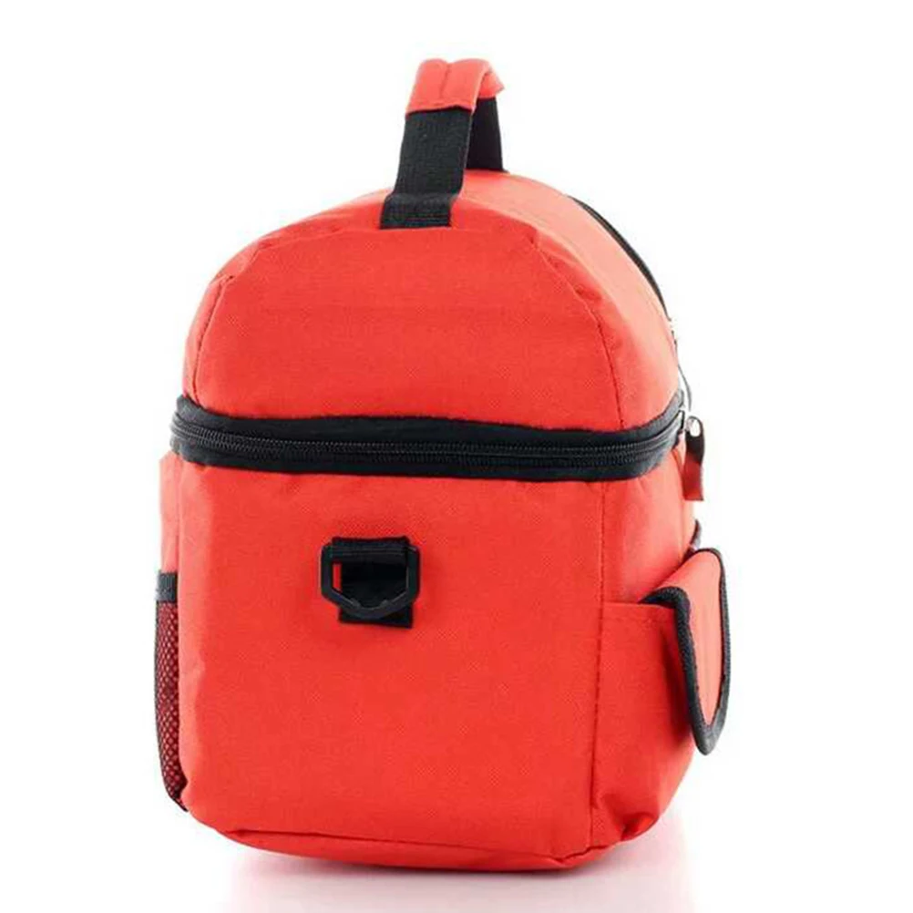

1pcs Heat Preservation Bento Bag Oxford Cloth Lunch Tote Portable Fresh Keeping Picnic Hiking Camping Bag Red