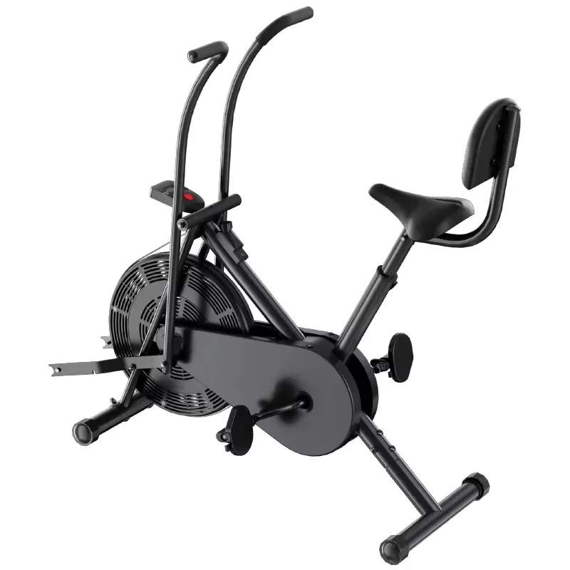 Household Aerobics Air Rotary Bike Fitness Equipment Wind Resistance Spinning Bike with Fan