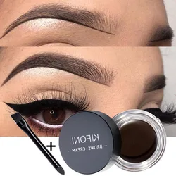 5 Colors Eyebrow Enhancers  Long Lasting  Waterproof Eyebrow natural quick-drying eyebrow cream with eyebrow brush cream