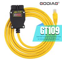 GODIAG GT109 DOIP ENET with Voltage Display DOIP Diagnostic Programming Coding Adapter for BMW/Benz/VW/Audi