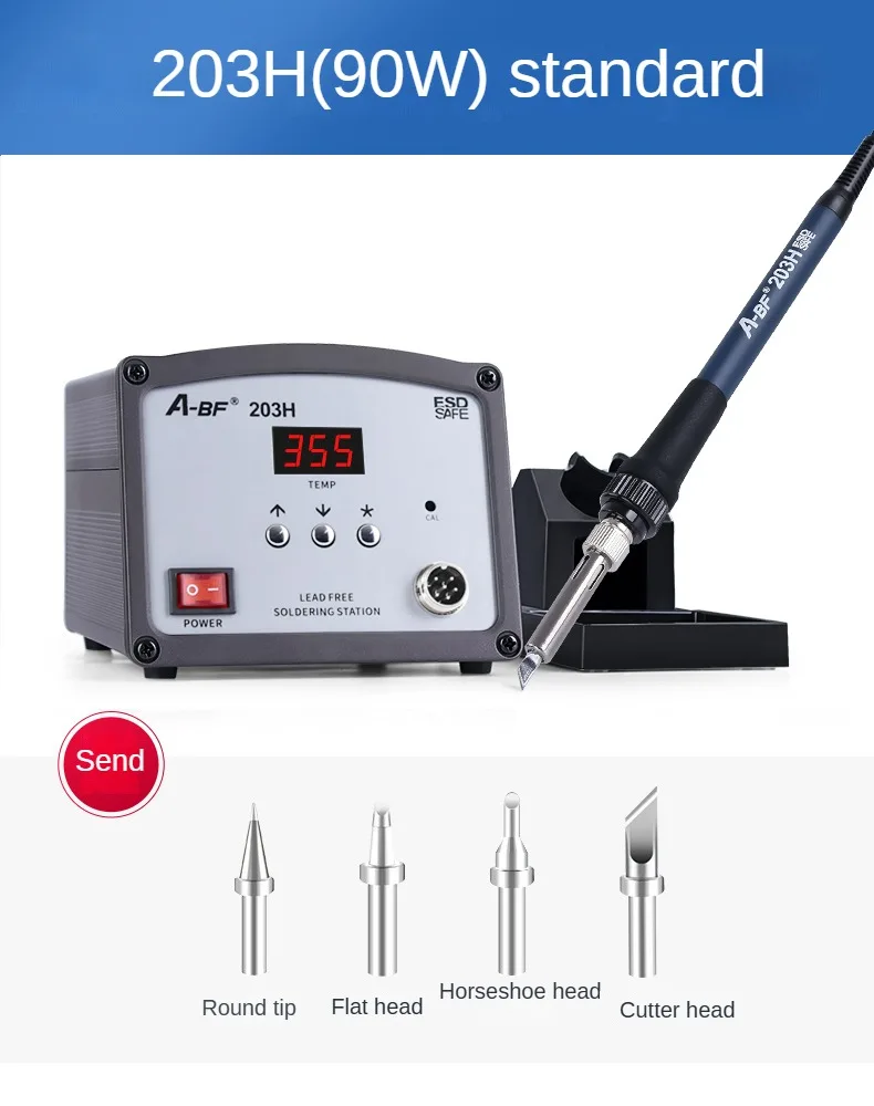 A-BF high power high frequency welding table soldering iron industrial grade adjustable temperature welding table maintenance