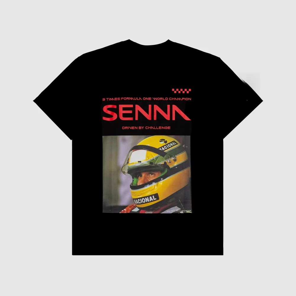 2026 Vintage Oversized T‑Shirt For Adults Kids F1 Racing Helmet Portrait Front Print Theme Art Loose Short Sleeve Street Tee