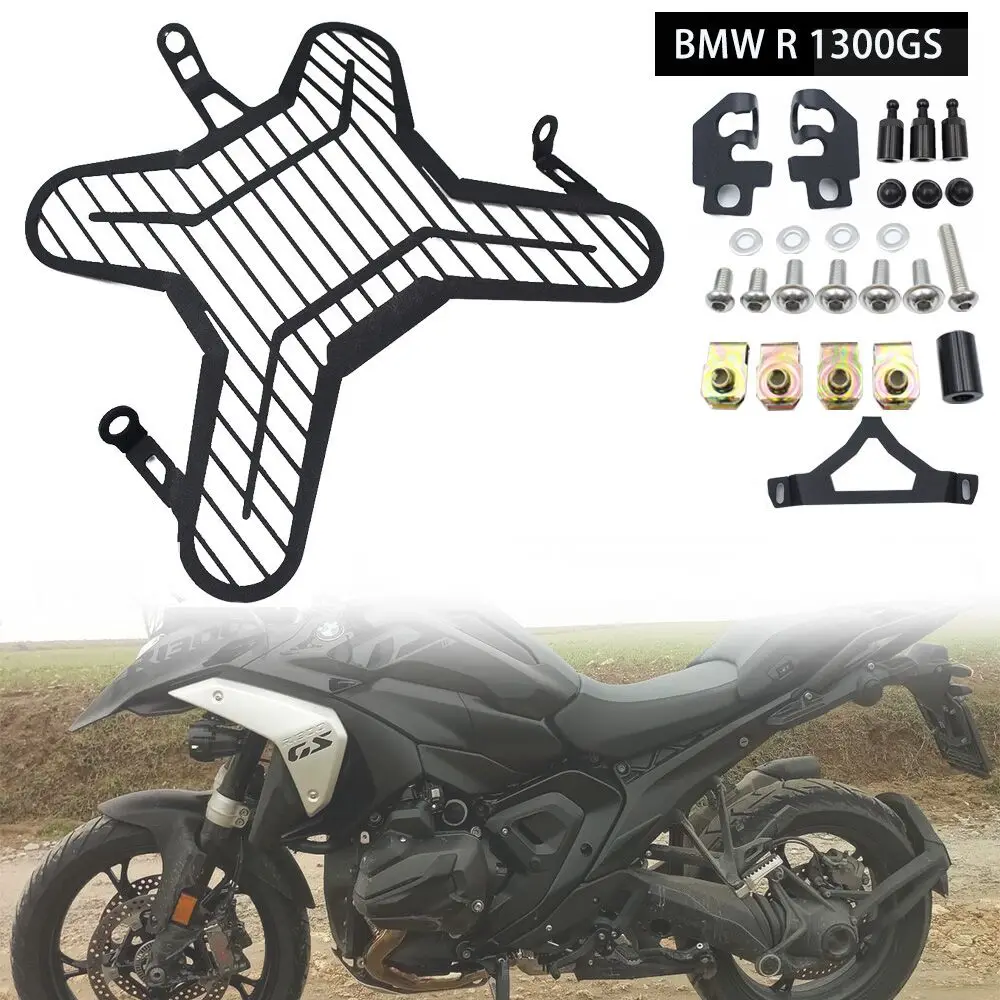 R1300GS Front Headlight Protector Guard Lense Cover For BMW R 1300GS R1300 GS R 1300 GS ADV ADVENTURE 2023 2024 Motorcycle