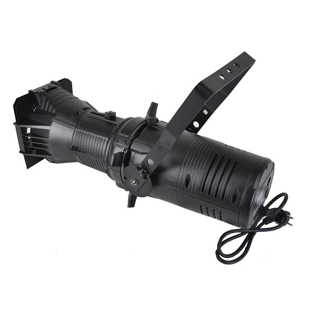 TIPTOP-DMX Refletor elipsoidal, Alumínio Shell, Iluminação LED Palco, Perfil Spot, 19 °, 26 °, 36 °, 200W