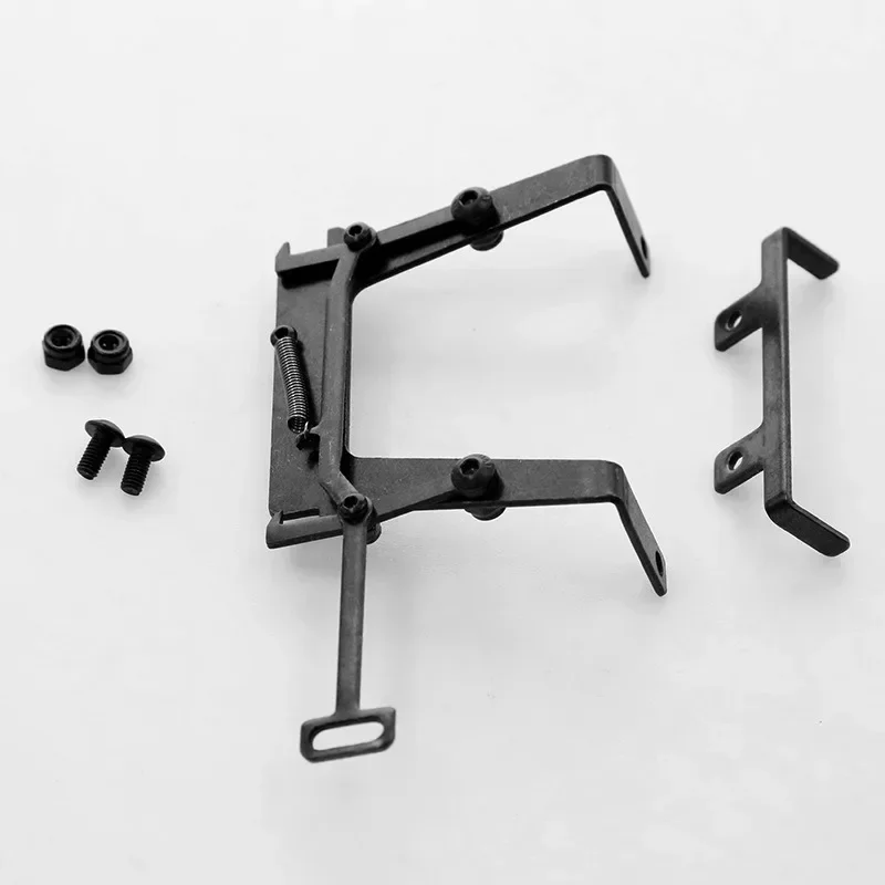 Stainless Steel Cab Lock Catch Assembly for TAMIYA 1/14  Trailer Truck Tractor Car Spare Parts