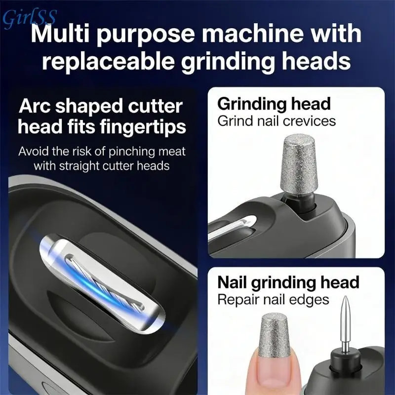 Intelligent Electric Clippers Precise Trimmer Polisher For Quiet Safe Efficient Care For Home Travel Use T4MB