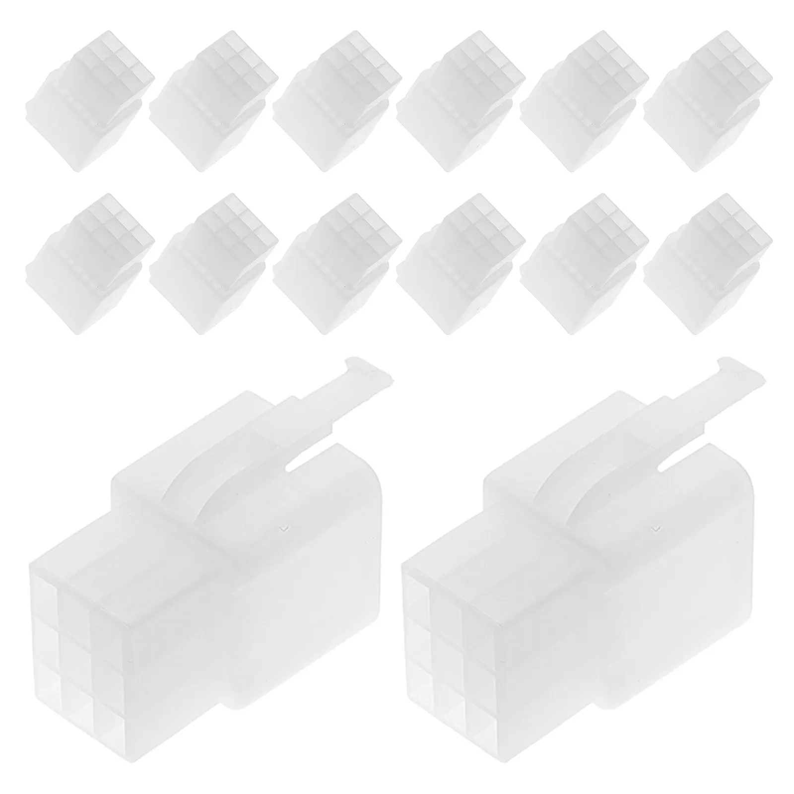 

20Pcs Connector Female Housing 9Pin 2.8mm Motorcycle Electric Car Wire Terminal Connector Kit Automotive Marine Industrial