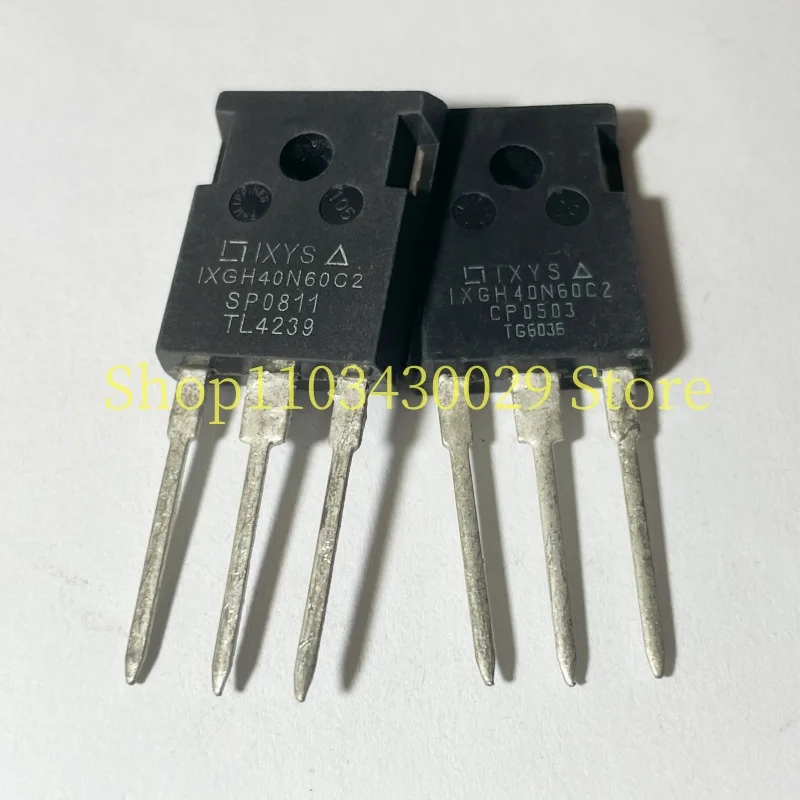 10Pcs New Original IXGH40N60C2 TO-247 75A 600V IGBT Power Transistor