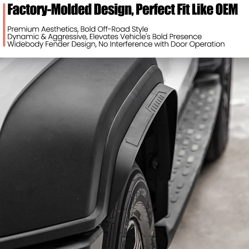 For GWM TANK 300 2021-2025 Off-road Fender Flares Wheel Arch Small Widened Fender Car Accessories Exterior Upgrade Body Kits