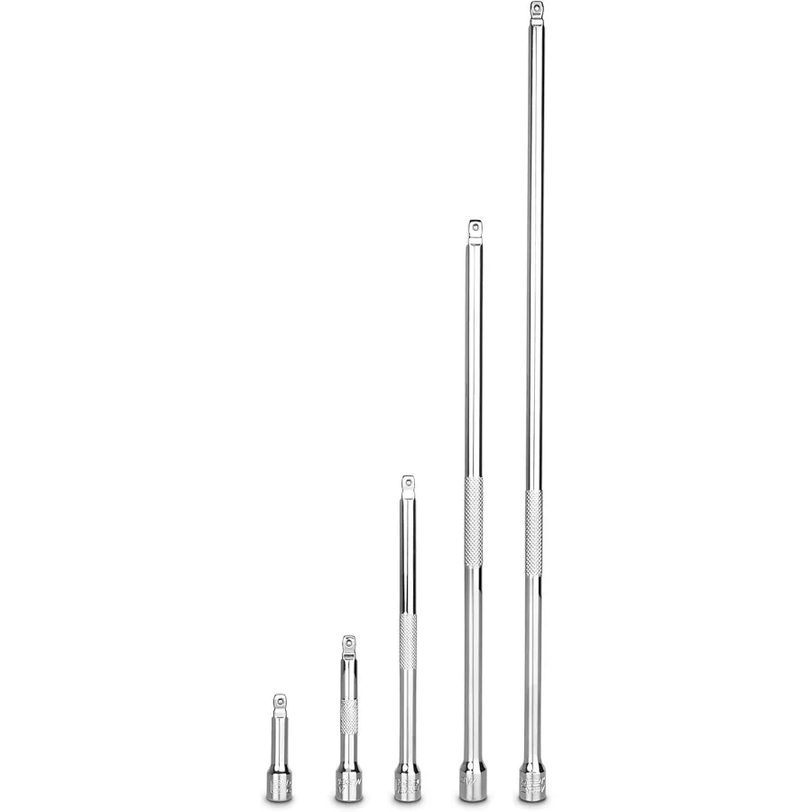 

1 4-дюймовый набор удлинителей с качающимся приводом, 5 предметов для плотного доступа в автомобильных ремонтах и механической сборке, гибкое соединение