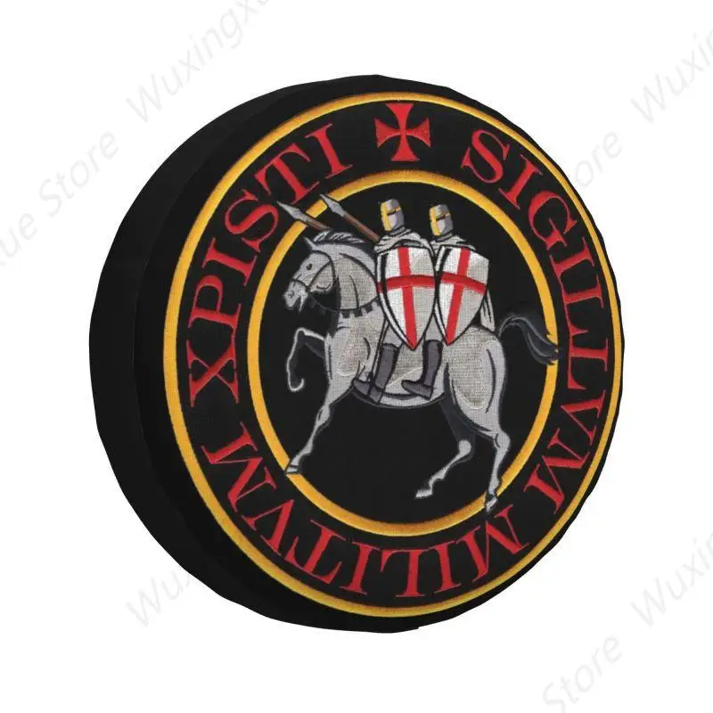 

Чехол для запасного колеса Солдаты Христа тамплиеров для Prado Pajero Knights Templar Crusader Jeep RV SUV, автомобильные аксессуары