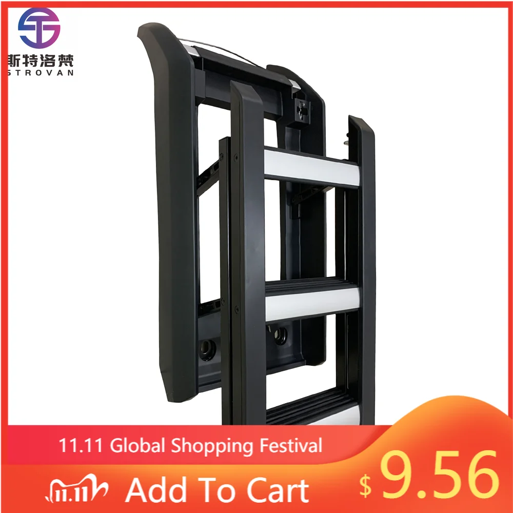 

STLF Land Rovers 2020 Defender Accessories Side Ladder Aluminum Expandable Side Step