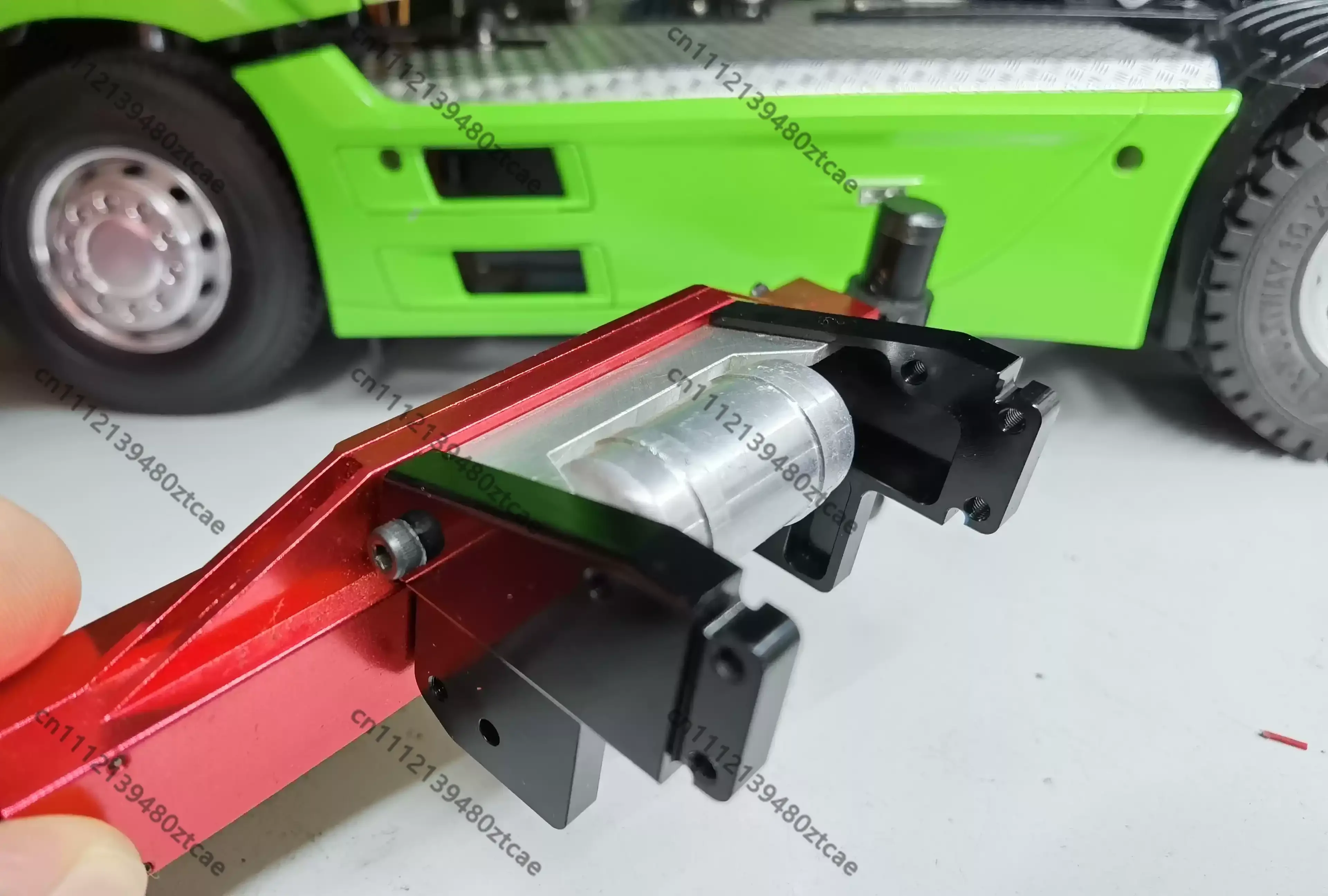 1/14 RC Model Simulation Air Tank Decor Parts RC Tractor Dump Truck Container Truck Exterior Mod Accessories