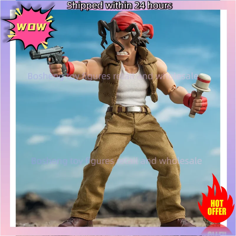 In Stock TUNSHI TS-012 1/12 Scale Metal Slug LEONA Heidern with Double Head Full Set for 6inch Action Figure Model Toys - view 3
