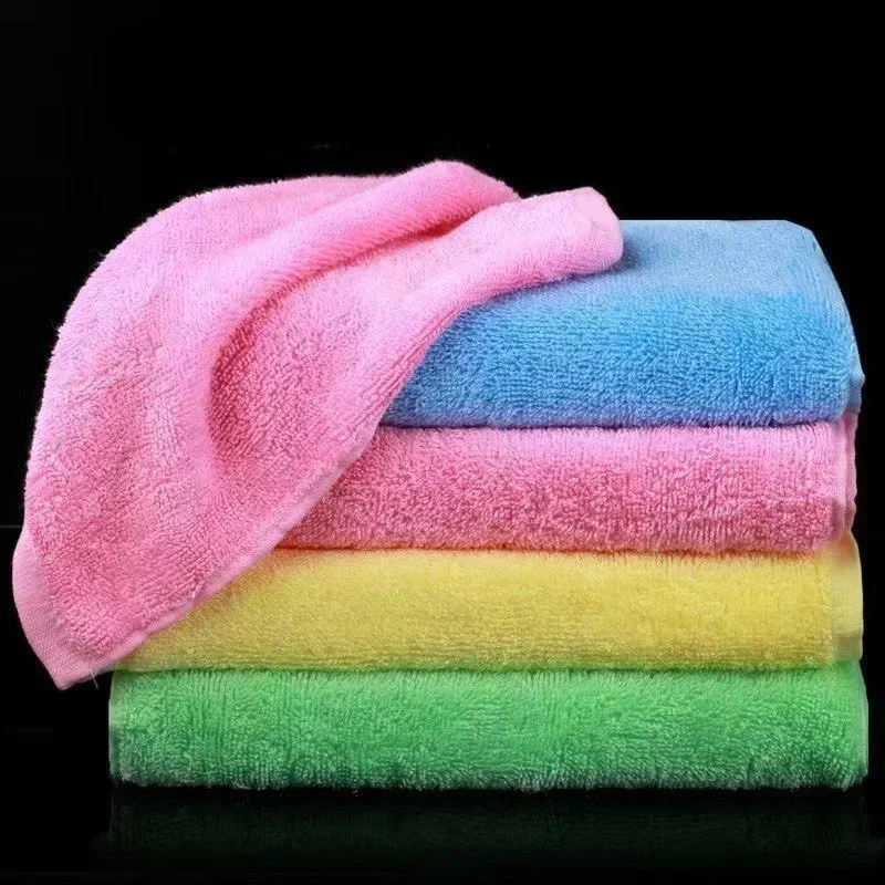 1pc Natural Fiber Dish Towel Table Cleaning Household Cleaning Tool Oily Dishwashing Cloth Kitchen Dishcloth Washing Cloth