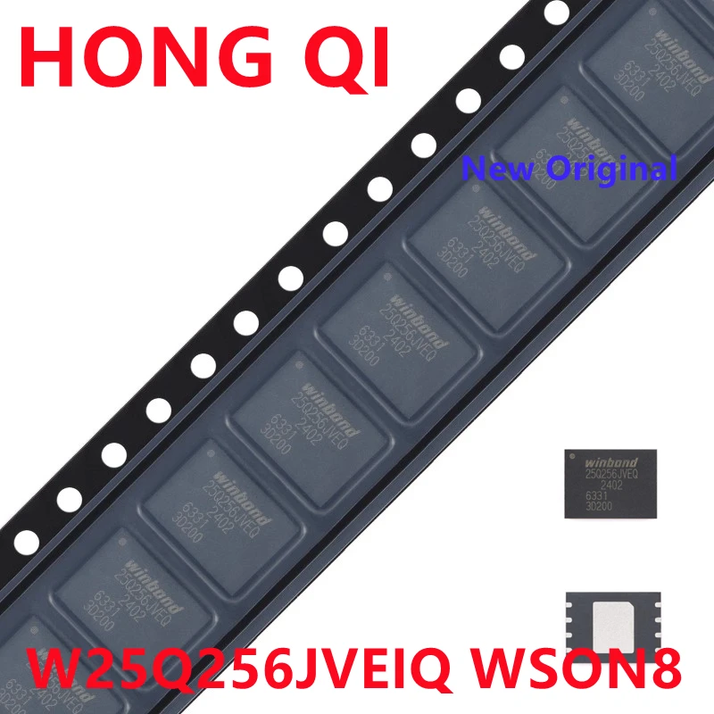 W25Q256JVEIQ WSON8 32MB 256Mbit Memory 25Q256JVEQ Memory chips, memory chips, flash memory 32 MB memory chip 256 W25Q256JVEN