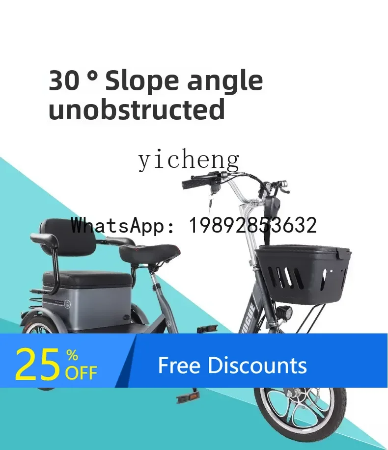 

A1 electric tricycle elderly moped adult bicycle leisure household small pick-up and drop-off children