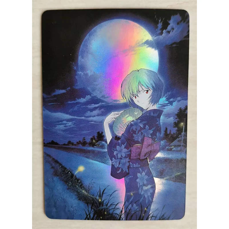 20Pcs/set Neon Genesis Evangelion EVA Card Ayanami Rei Ikari Shinji DIY Collection Card Christmas Birthday Gift Game Toys