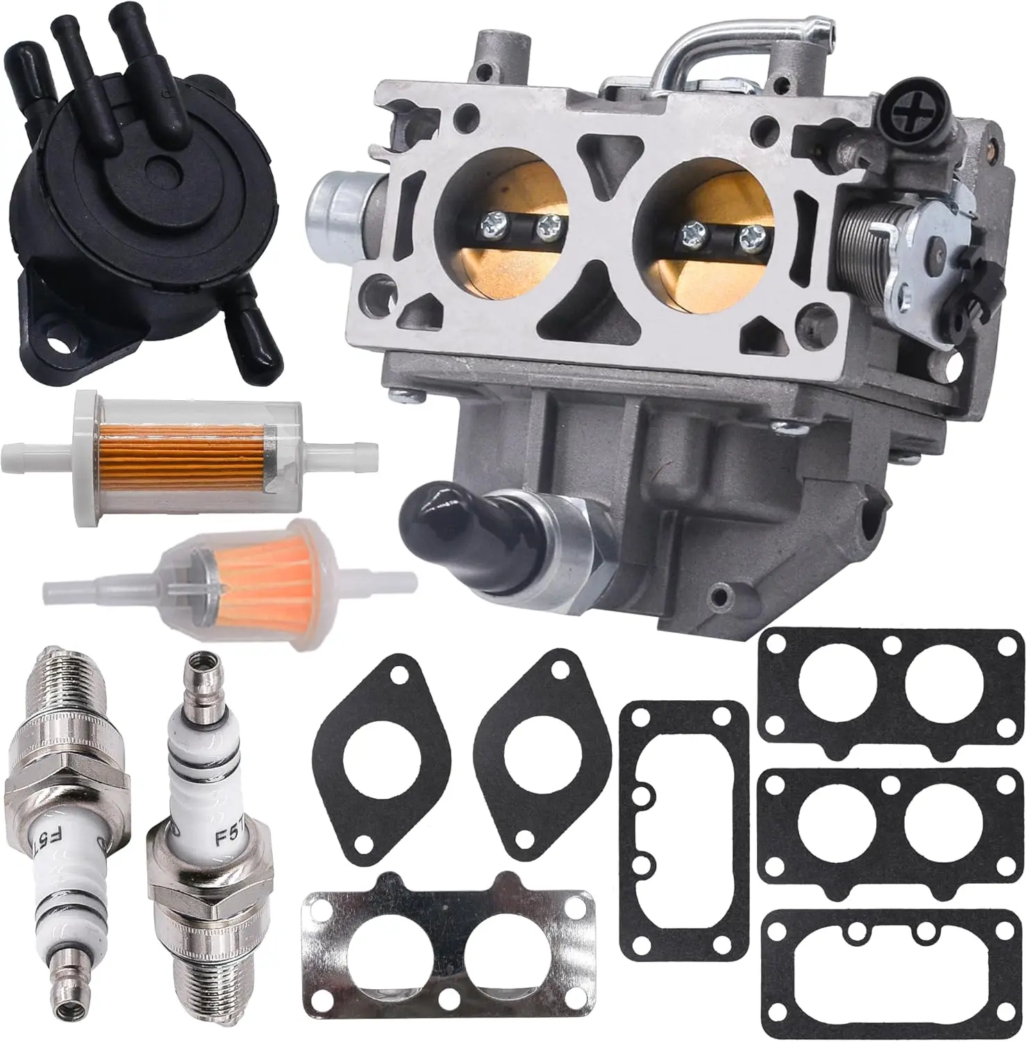 

GX630 Carburetor Fit for Honda GX660 GX690 GX630R GX690R GX630RH V Twin Cylinder Engines Replace 16100-Z9E-003 16100-Z6L Carbure