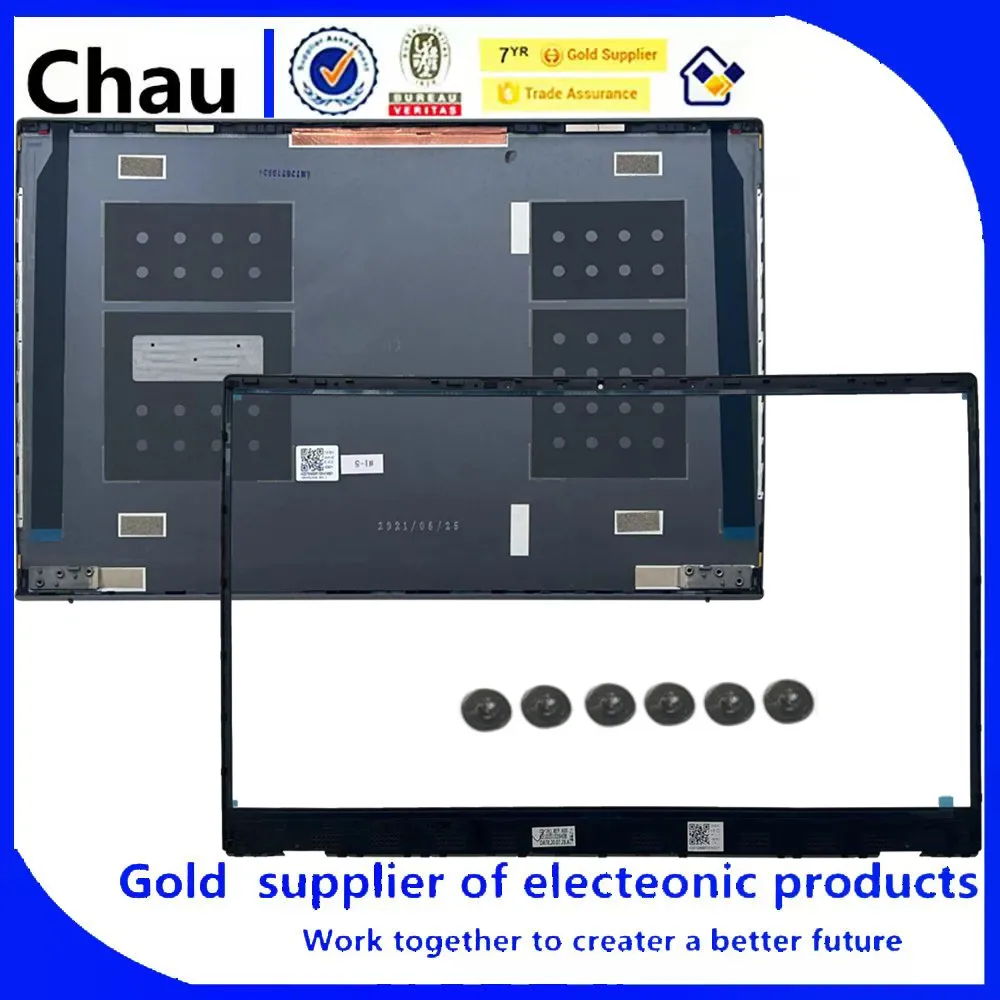 

New For Chau ZenBook 14 UX425 UX425J UX425E U4700J Laptop LCD Back Cover /Front Bezel cover HQ20705569000 HQ207150580000