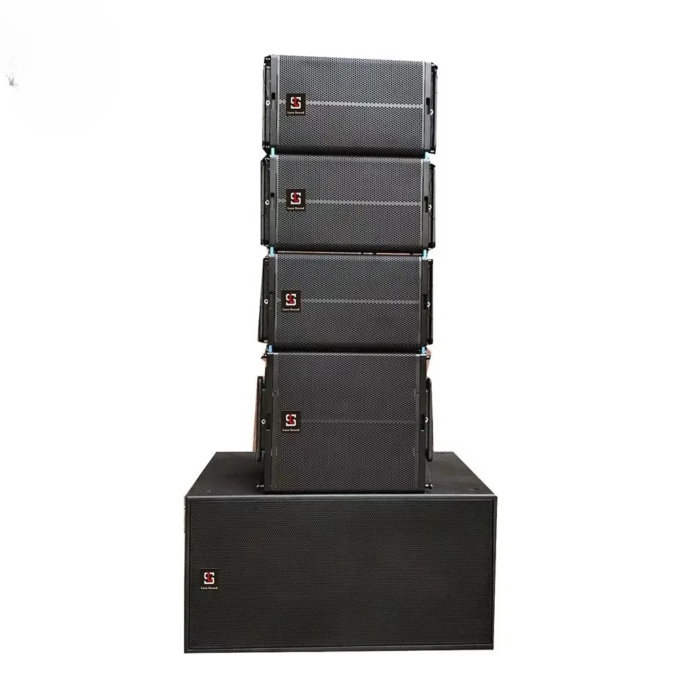 

LA-2 Single 12 Inch Line Array Speaker with Single 18 Inch Subwoofer Dj Concert Outdoor Sound System
