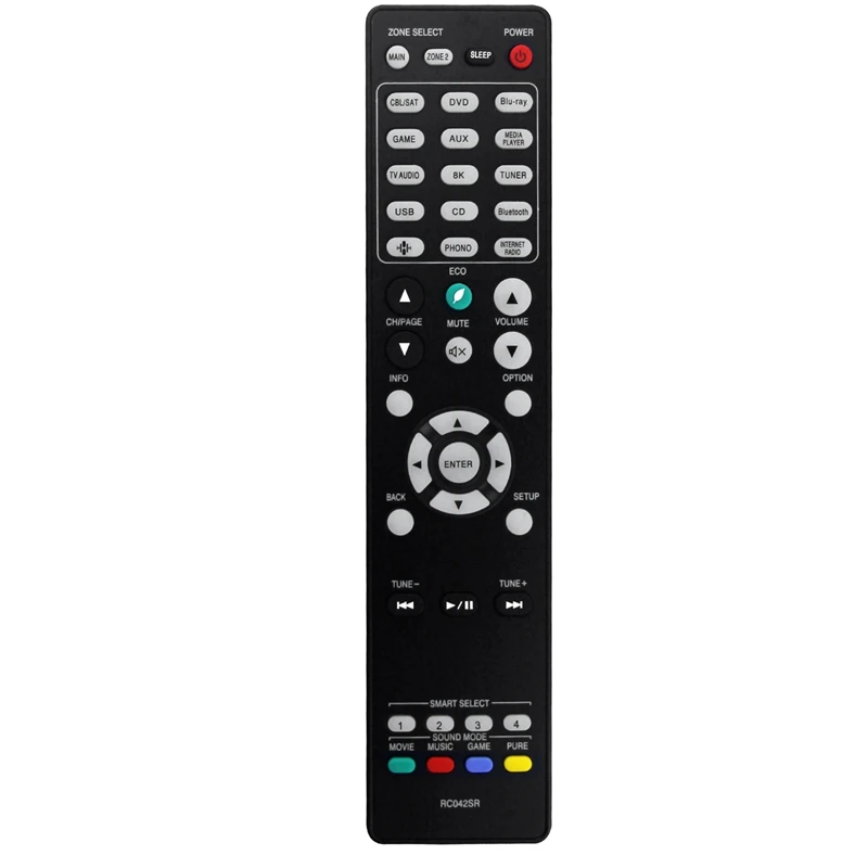 جهاز تحكم عن بعد بديل لمارانتز ، أجهزة استقبال 4K UHD Ultra HD AV ، 2X RC042SR ، SR6015 ، NR1711 ، SR5015 ، DAB SR5015OM