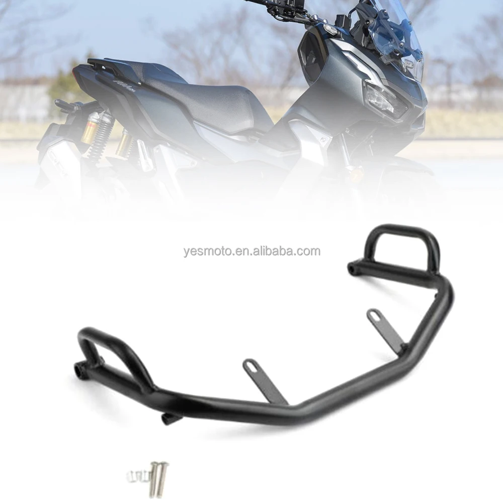 

STLF Matt Black Crash bar Engine Guard Bumper Protector for ADV 150 ADV150 2020