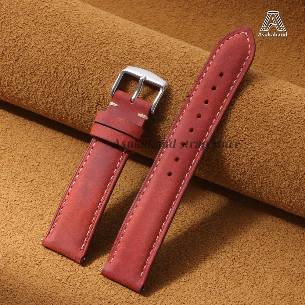 14mm 16mm 18mm 20mm 22mm 24mm Leder-Uhrenarmband für Huawei Watch GT6/54/GT3 Schnellverschluss-Armband für Rolex Rindsleder-Armband – Detail 10