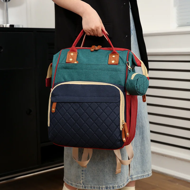 

Mummy Bag: Lightweight Large-Capacity, Stroller-Hangable, Wet-Dry Separation, Anti-Theft