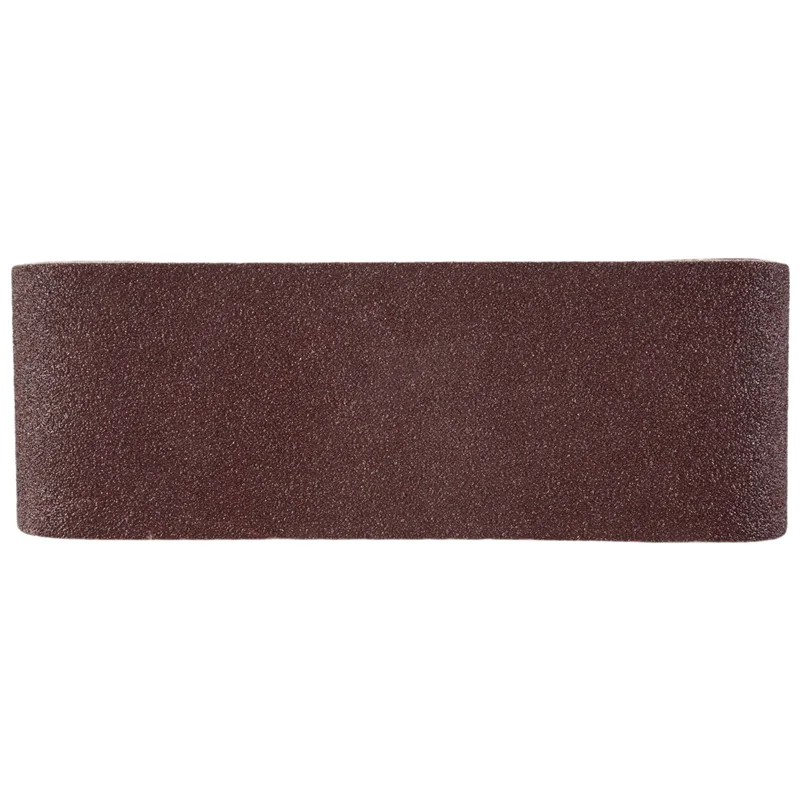 

3X21 Inches(75X533mm) Aluminum Oxide Sanding Belt 15 Pack Sanding Belts ( 80 120 180 240 400 Grits) For Belt Sander-AA26
