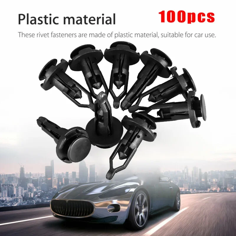 Bumper Clip Collection Includes 100 pcs of 9mm Clips Compatible with For Toyota and For Lexus Vehicles Reliable Use image 6