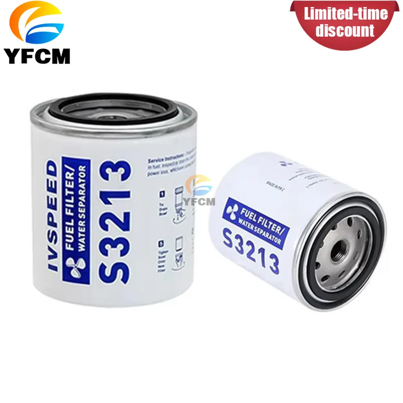 1 PCS S3213 Fuel Filter Element for Yacht Outboard Marine Engine