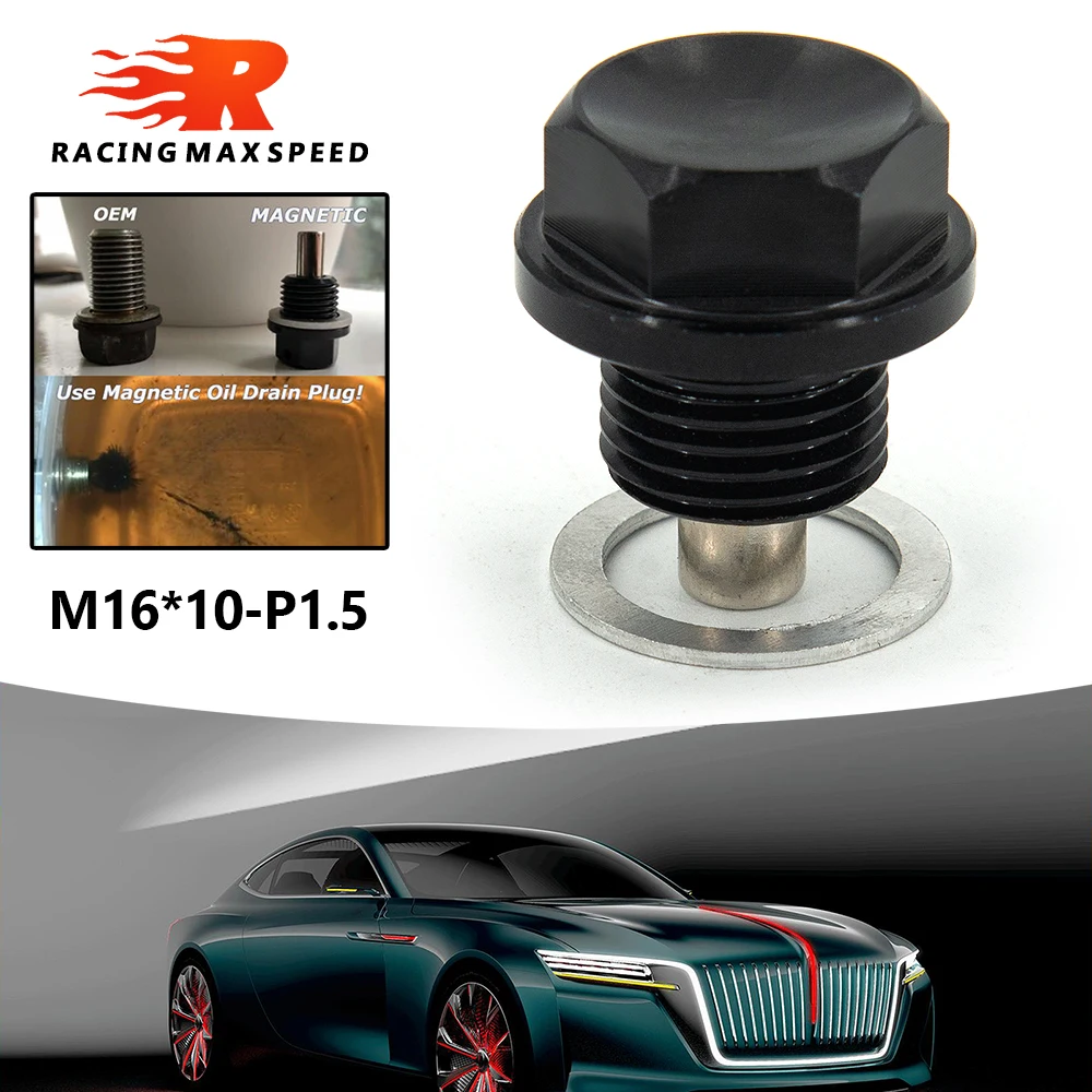 M16*1.5 Engine Dress Up Magnetic Oil Drain Plug Package/Oil Sump Drain Plug