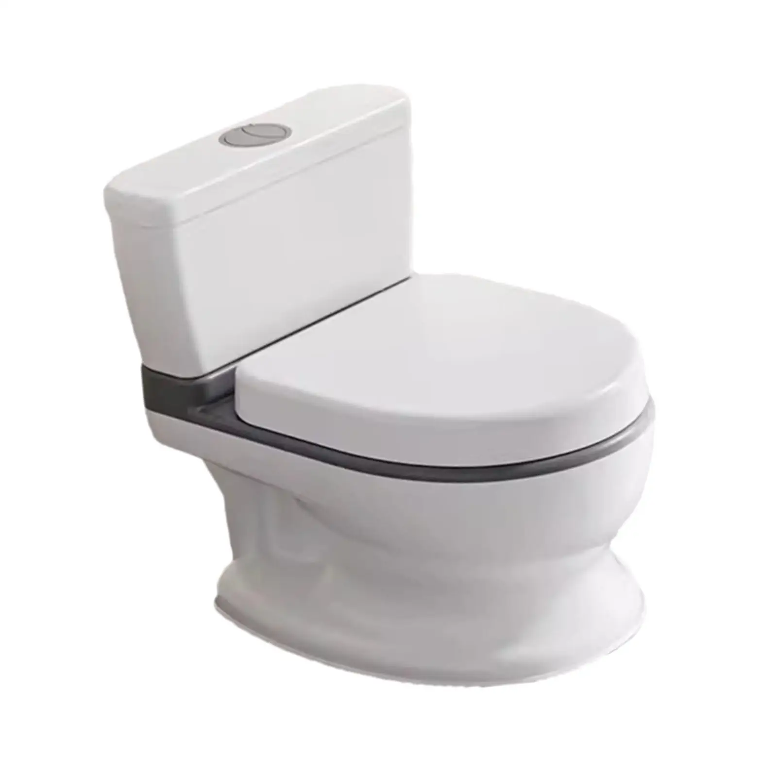 مدرب وعاء المرحاض القابل للإزالة، مع صوت دافق، كرسي نونية، مقعد للأطفال الأولاد والبنات والرضع #2